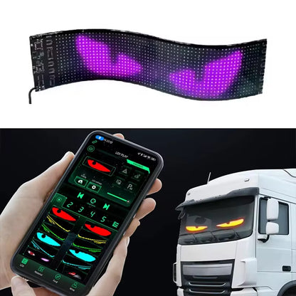 شاشة LED سيارة الحجم الكبير