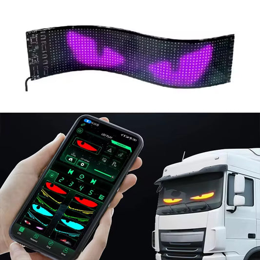 شاشة LED سيارة الحجم الكبير