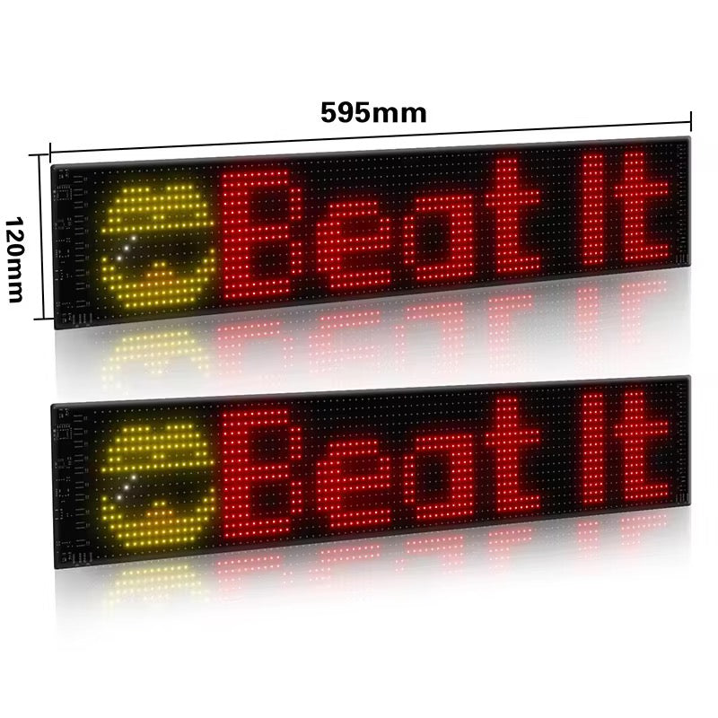 شاشة LED سيارة الحجم الكبير