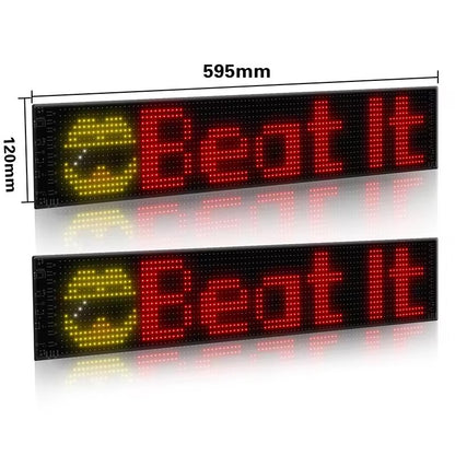 شاشة LED سيارة الحجم الكبير