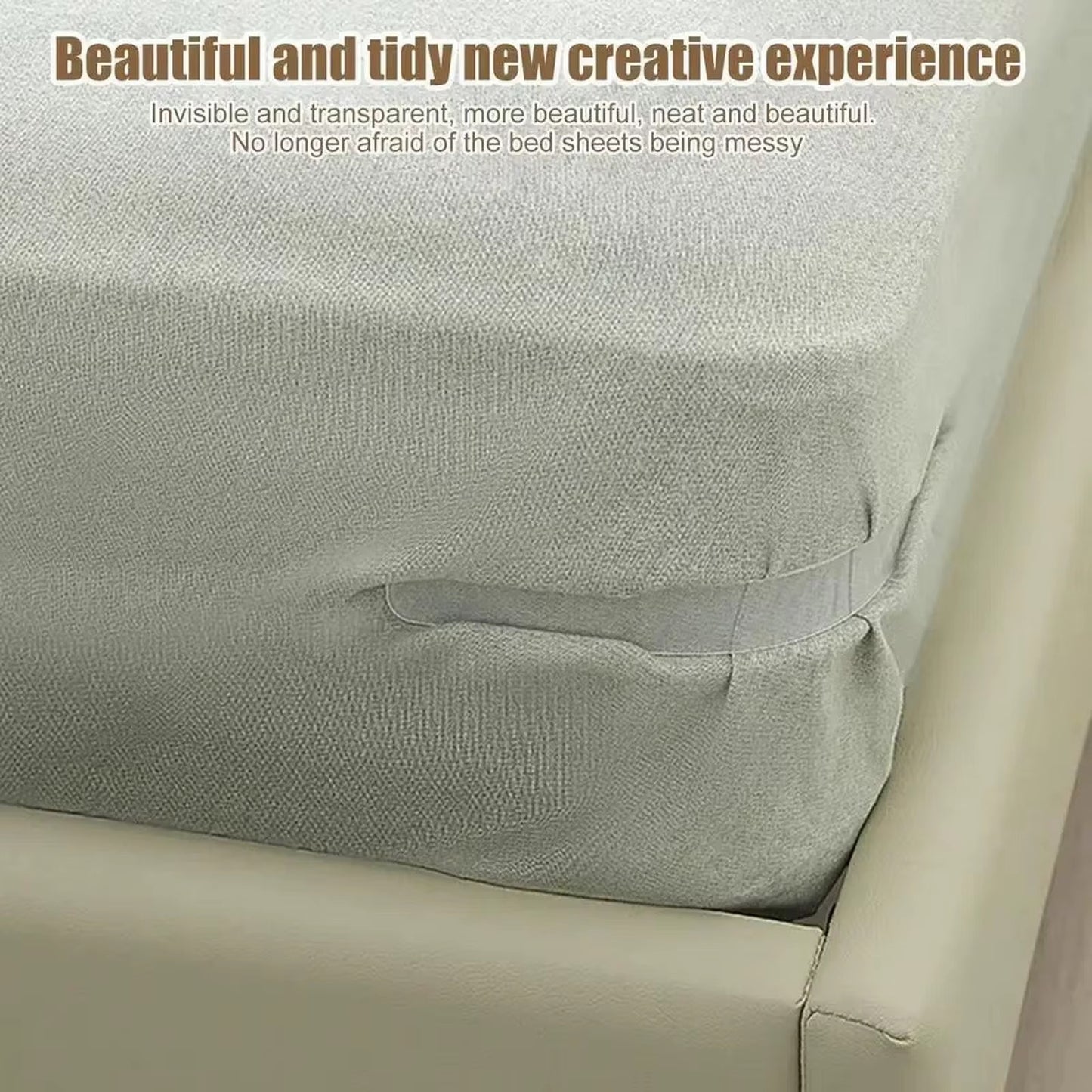 سيت مثبت غطاء سرير رباعي