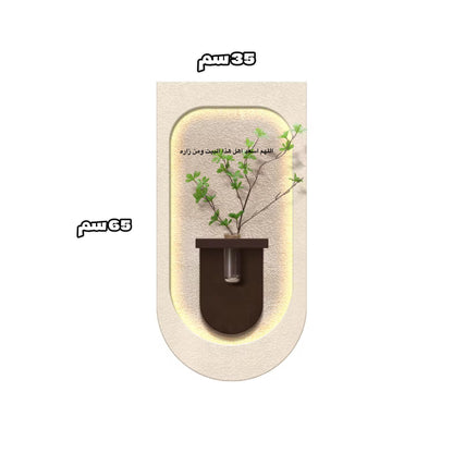 لوحة قارورة ديكور