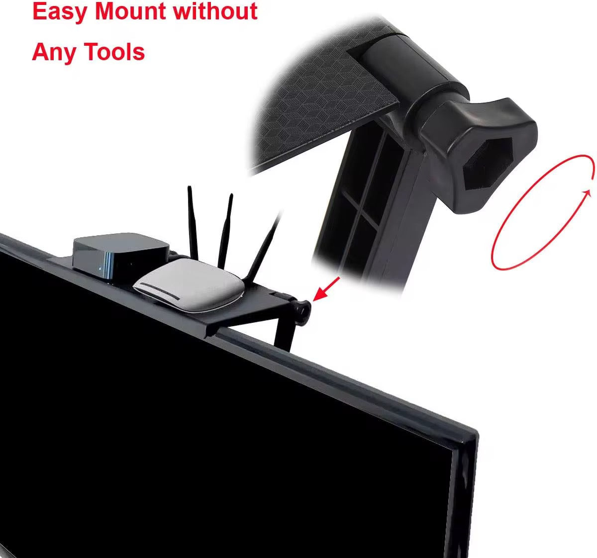 رف ريسيفر وراوتر