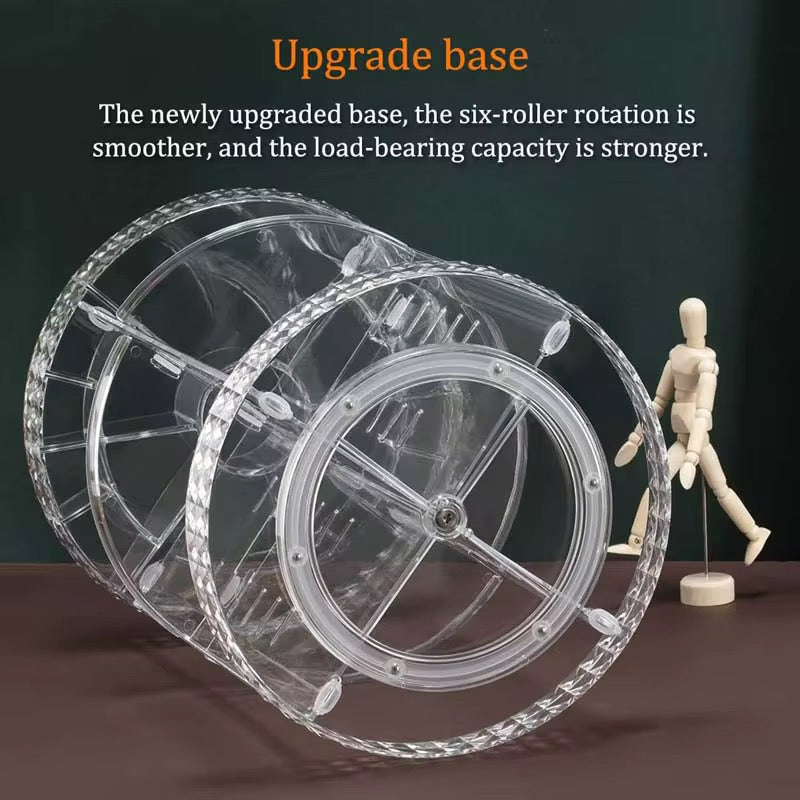 منظم مكياج دوار